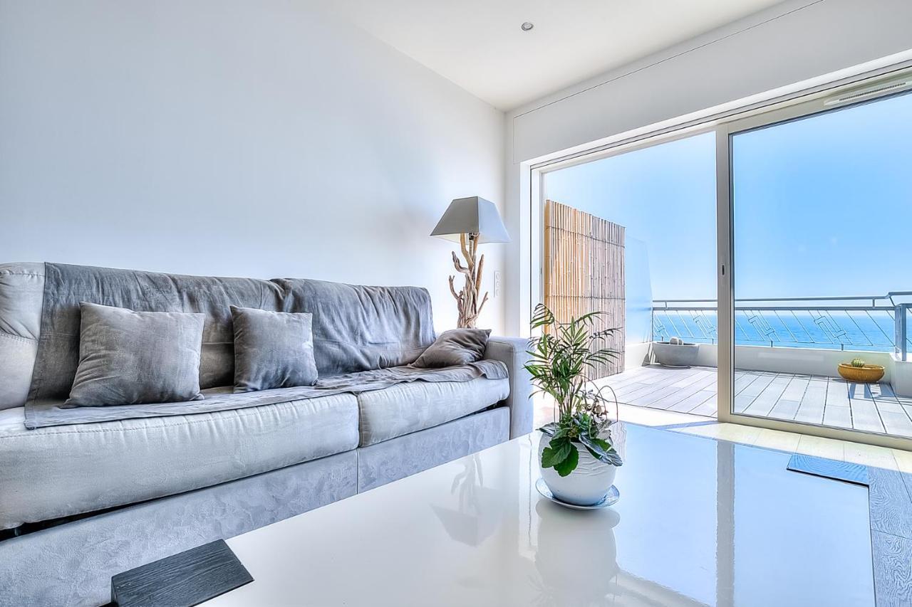 Le Florentina, Dernier Etage Avec Terrasse, Vue Sur La Baie Des Anges Apartment Nice Ngoại thất bức ảnh