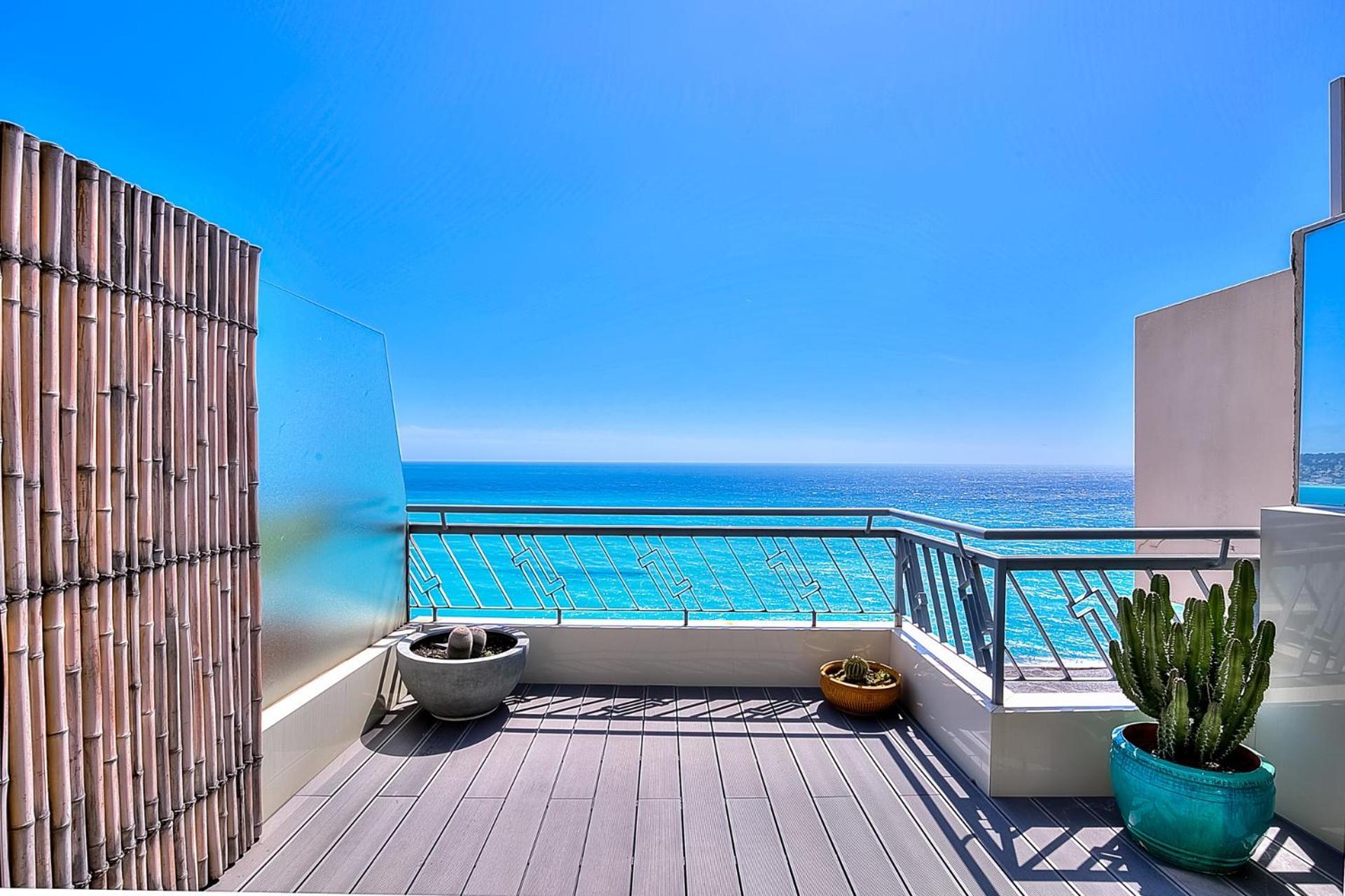 Le Florentina, Dernier Etage Avec Terrasse, Vue Sur La Baie Des Anges Apartment Nice Ngoại thất bức ảnh
